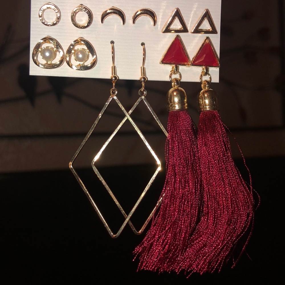 Fashion Earrings 6ct